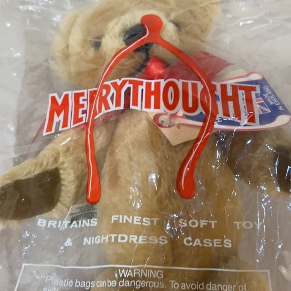 Mohair Teddy Bear 14” MADE IN ENGLAND MaryThought Vintage NWT & original bag - Picture 10 of 12